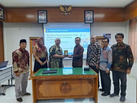 FMIPA UNY received a visit from the Dean of FKIP Unram regarding ...