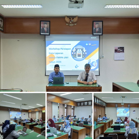 Workshop Persiapan Data Laporan Dekan FMIPA UNY Tahun 2024